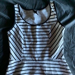 Super cute striped top from WHBM